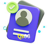 Tornar-se um membro do Qs88 é muito simples